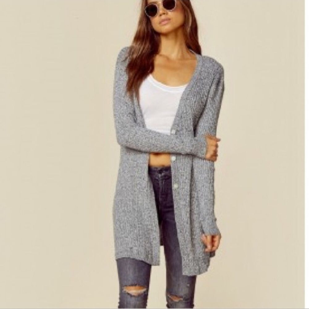 🍒FL&L🍒 KNITZ SILK & COTTON BLEND CARDIGAN